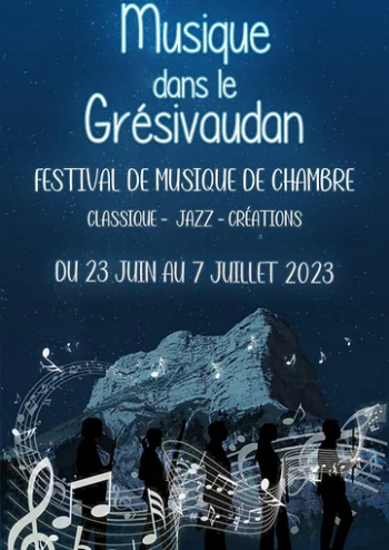Affiche festival Musique dans le Grésivaudan